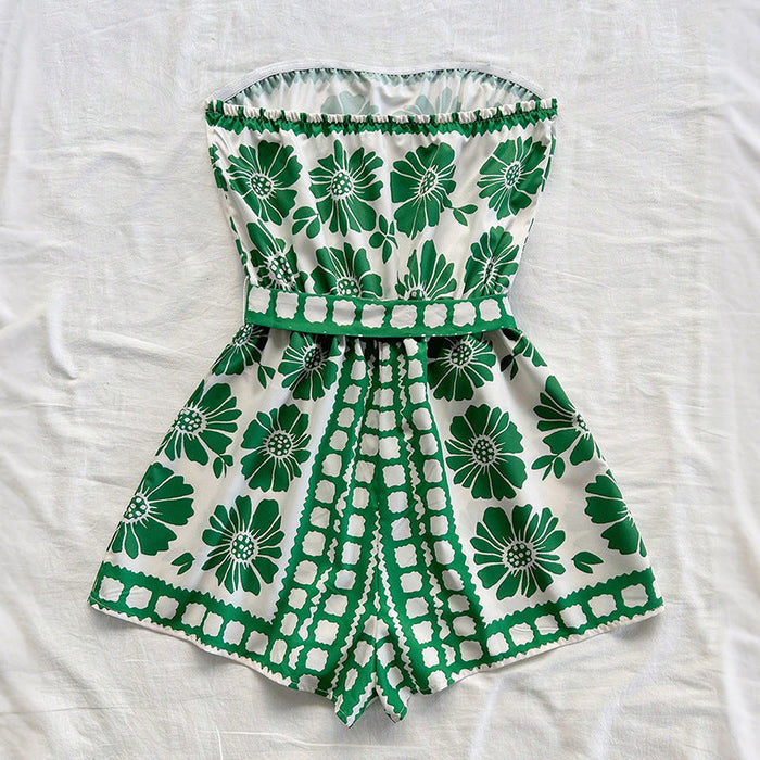 MAGNOLIA™ - Chic Summer Tube Top Short Jumpsuit