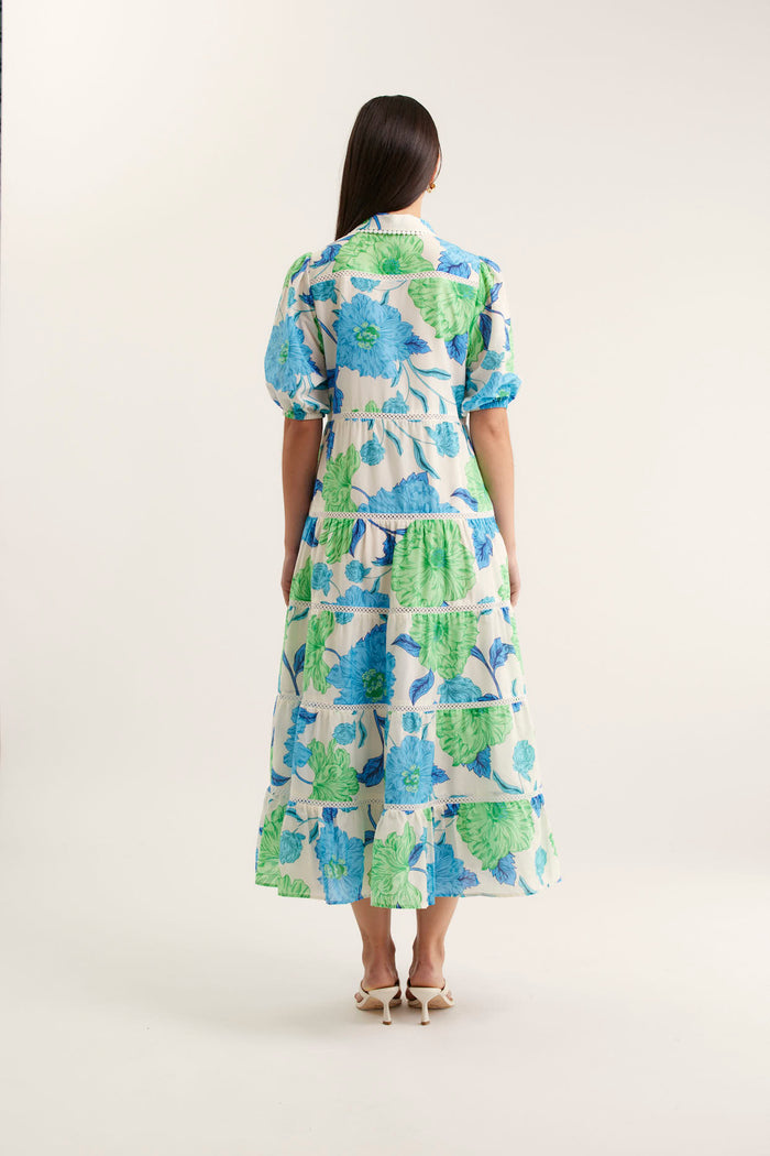 Marlow Calypso Dress In Blue