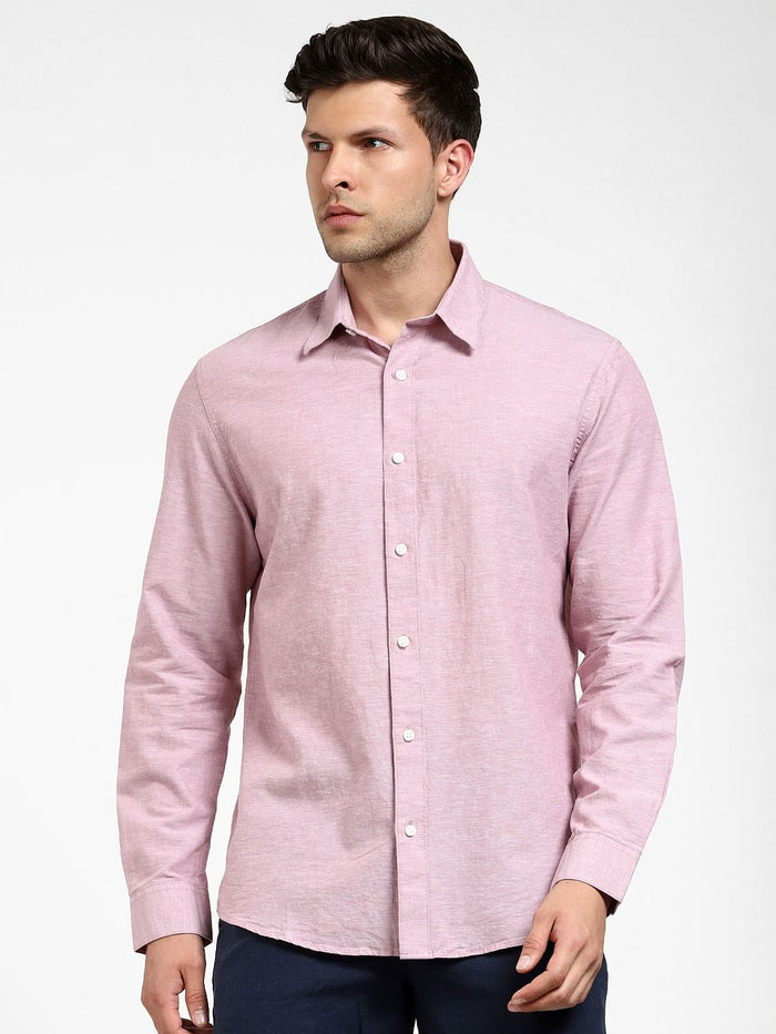 Mauve Full Sleeves Shirt