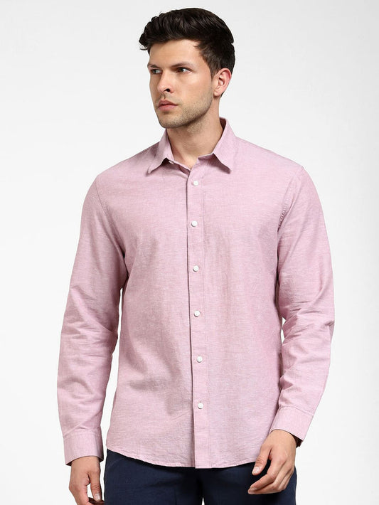 Mauve Full Sleeves Shirt