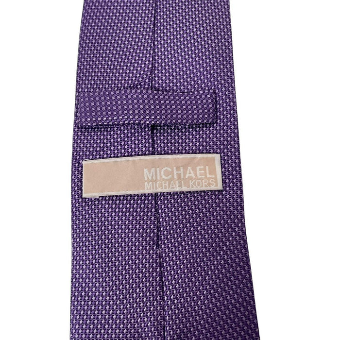 Michael Kors Purple Silk Tie
