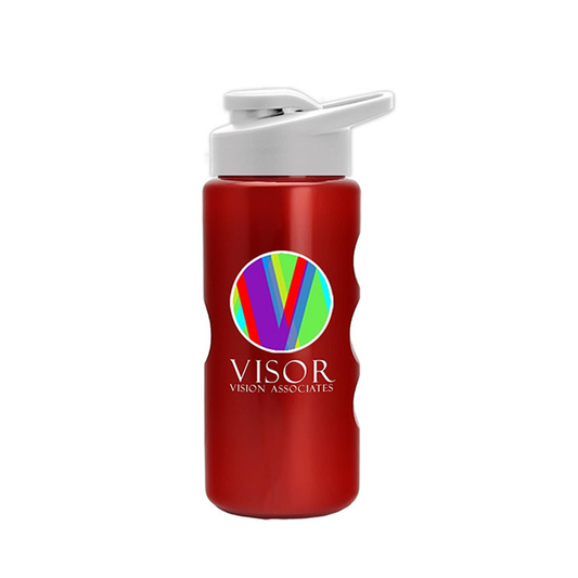 Mini Peak 22 oz. TritanMetalike Bottle with Drink thru lid and Digital imp, Full Color