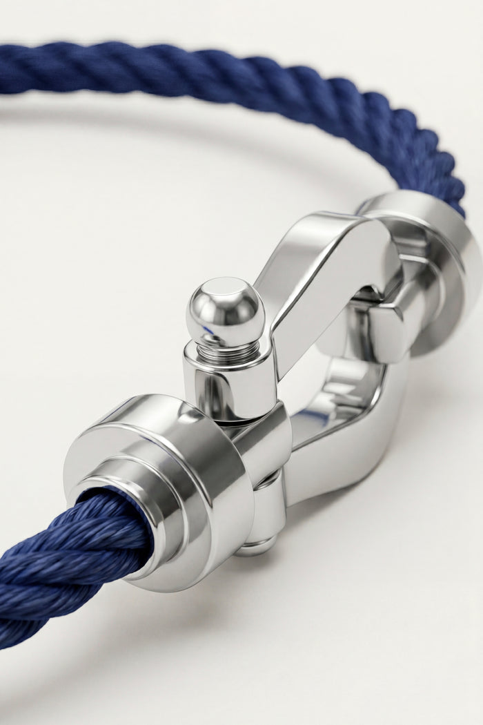 Ortigia Platinum Bracelet Blue