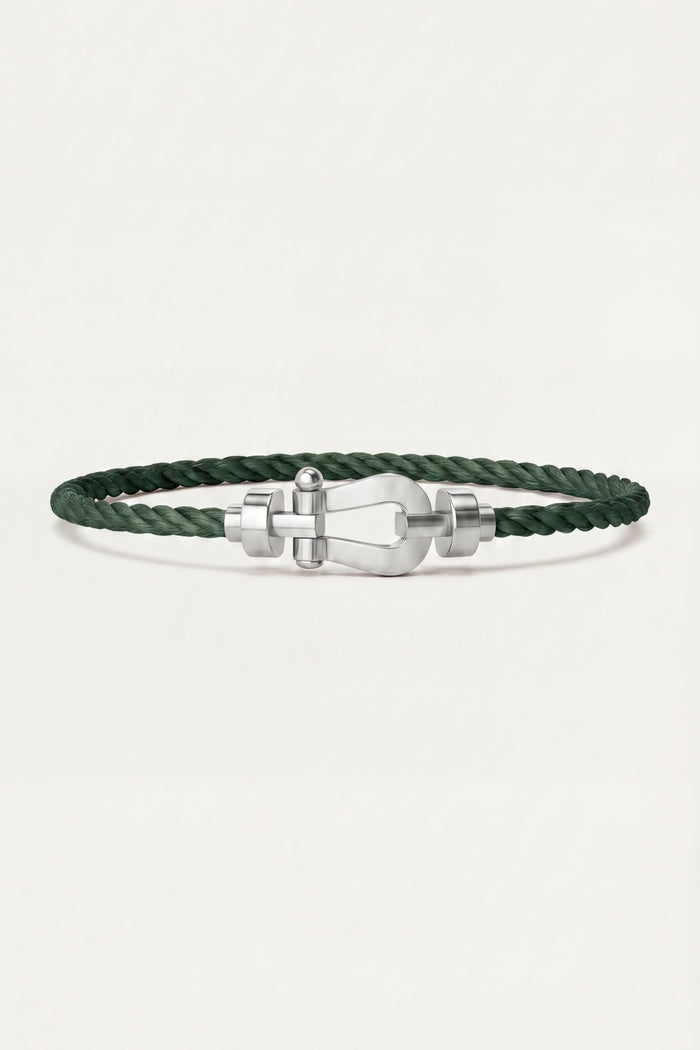 Ortigia Platinum Bracelet Sage Green