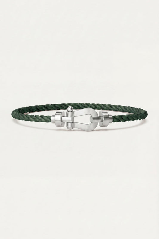 Ortigia Platinum Bracelet Sage Green