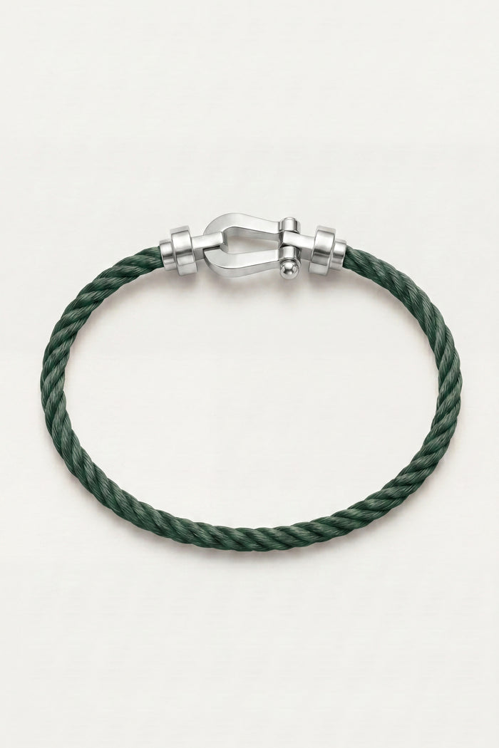 Ortigia Platinum Bracelet Sage Green
