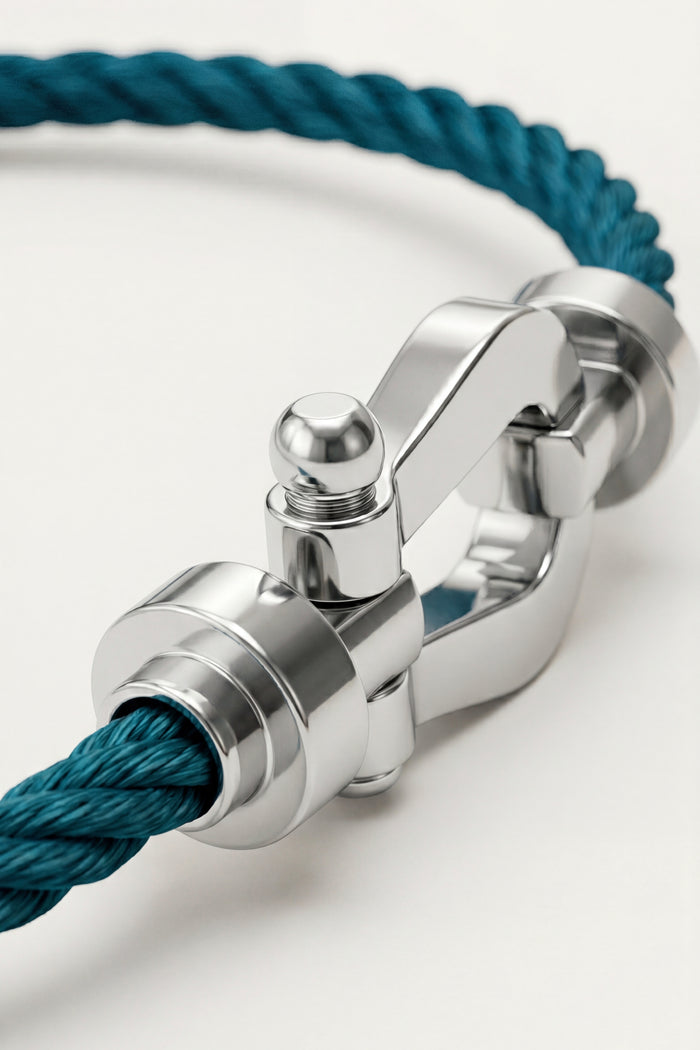 Ortigia Platinum Bracelet Turquoise
