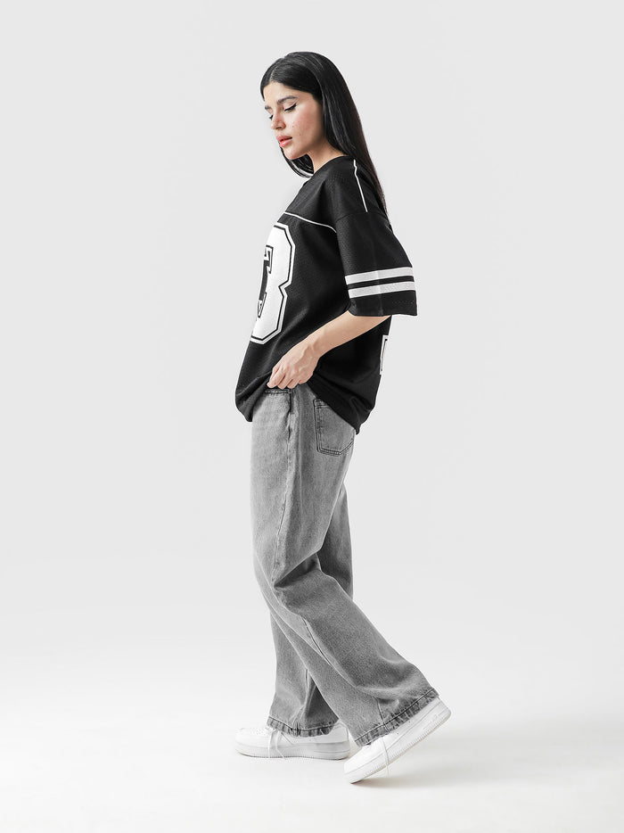 Outlaw mesh jersey female model front view Pakistan – GROOVY
