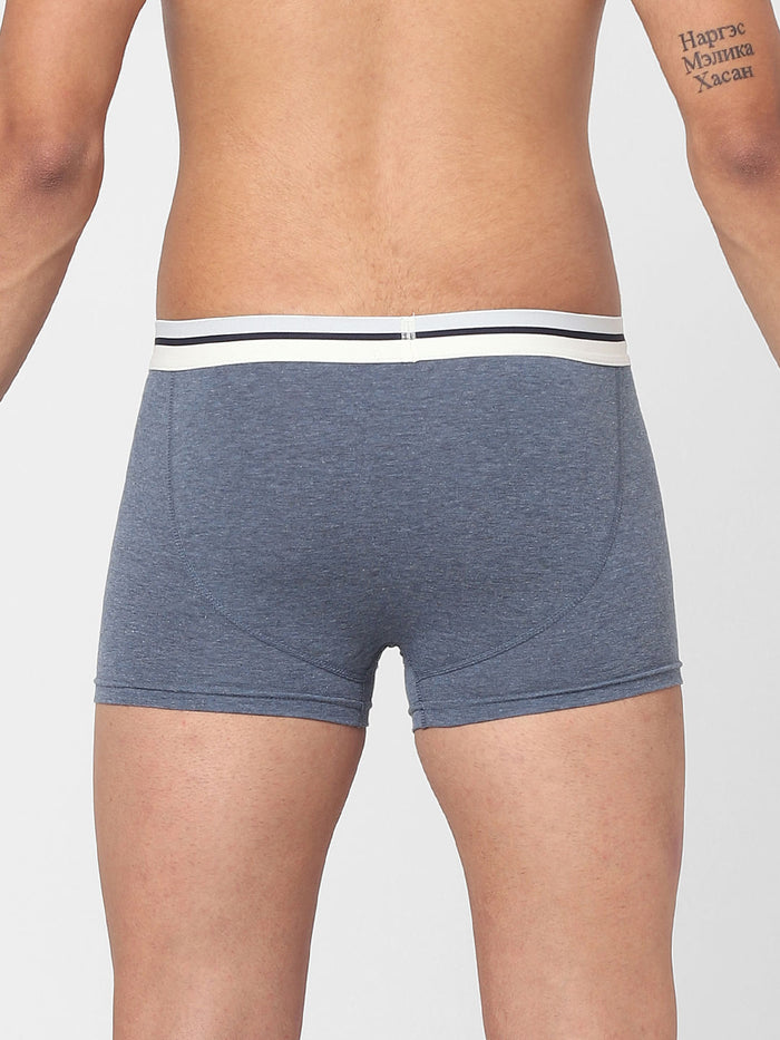 Pack of 3 Trunks - Grey, Dark Grey, Blue