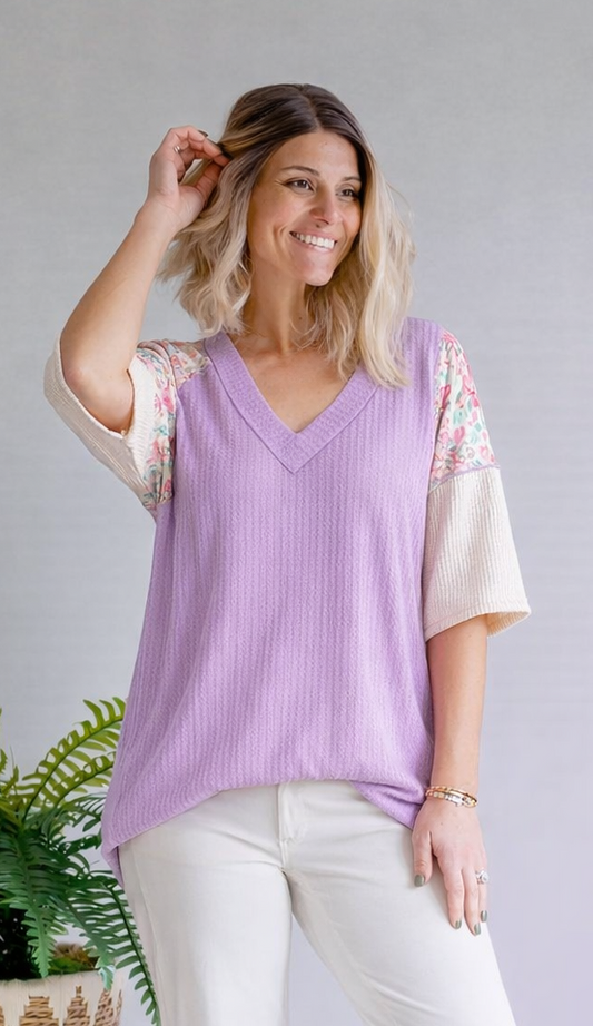 Petal Patchwork Top