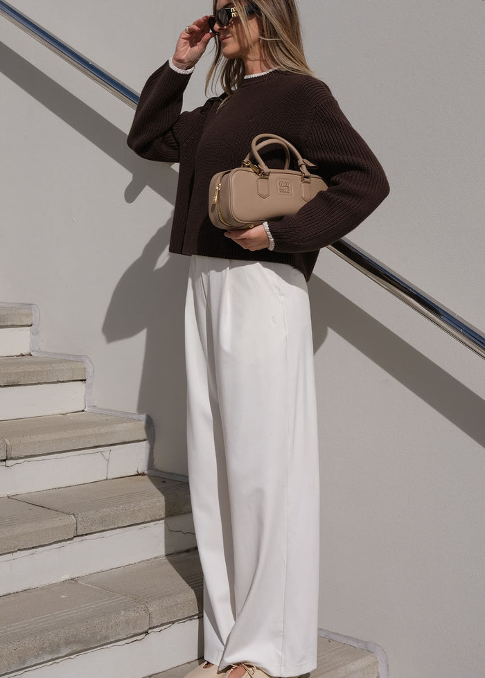 Pleated Tailored Trouser