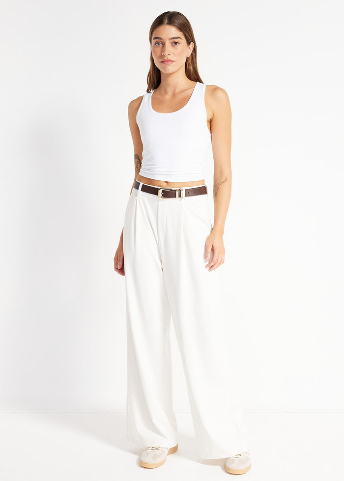 Pleated Tailored Trouser