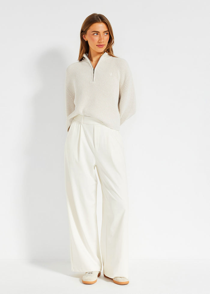 Pleated Tailored Trouser