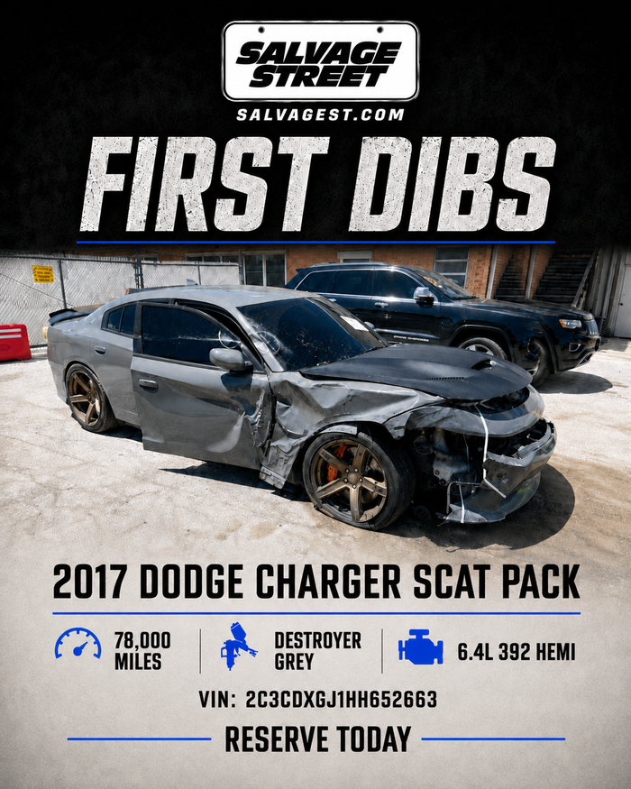 Reservation for Complete Brembo Brake Kit from 2017 Charger Scat Pack