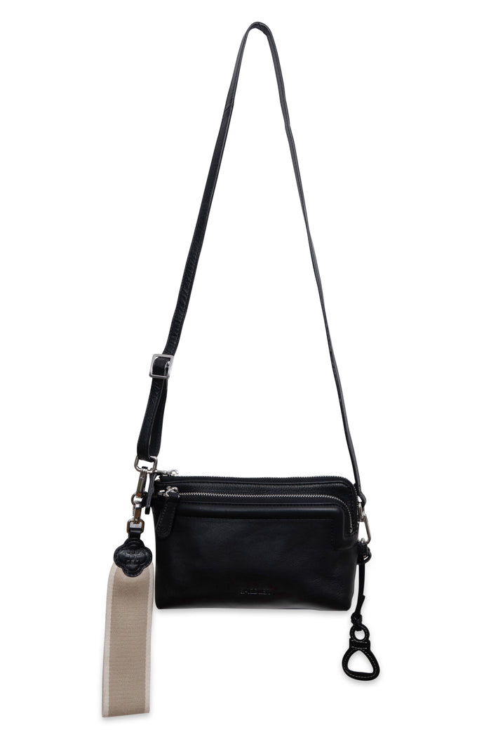 Heather Leather Clutch & Crossbody Bag - Bascora