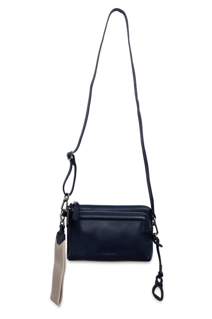 Heather Leather Clutch & Crossbody Bag - Bascora