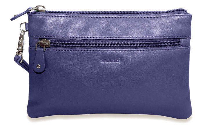Scarlett RFID Leather Mini Clutch - Bascora