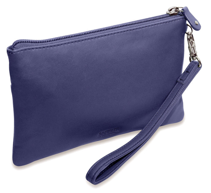 Scarlett RFID Leather Mini Clutch - Bascora