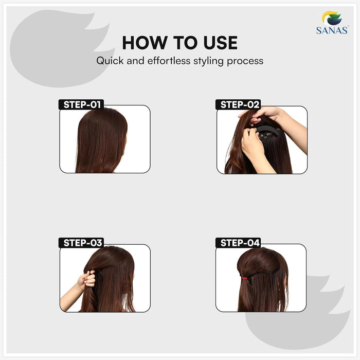 Hair Accessories For Women reusable puff maker for bridal hairstyles