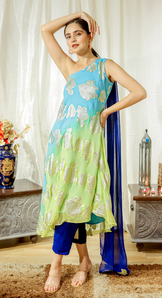 Sky Blue Elegance