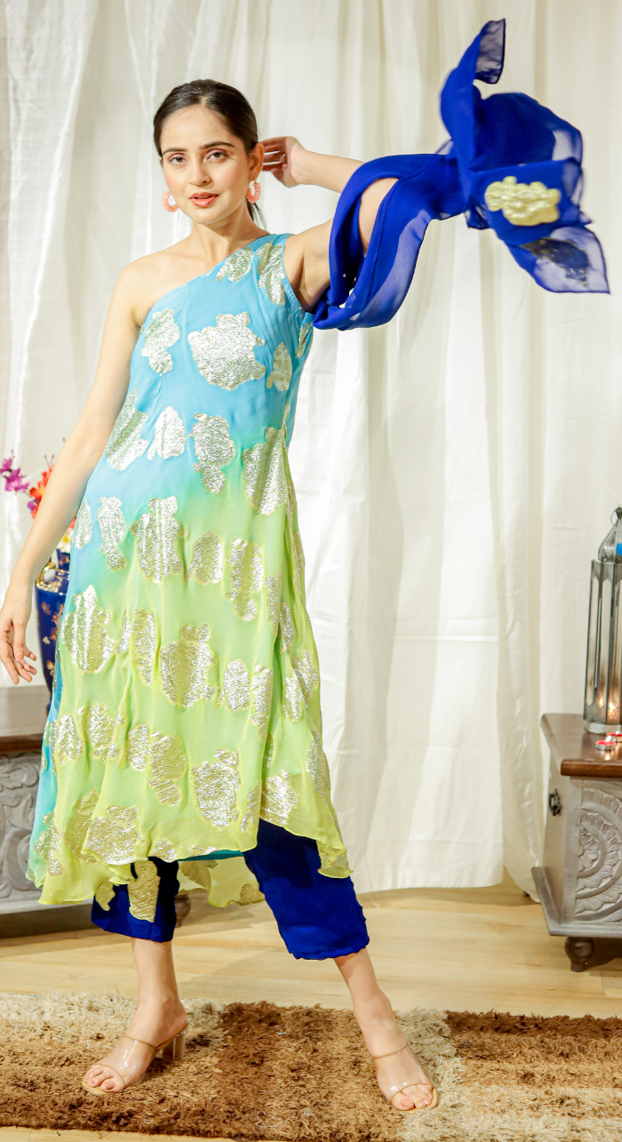 Sky Blue Elegance