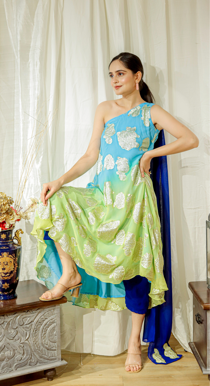Sky Blue Elegance