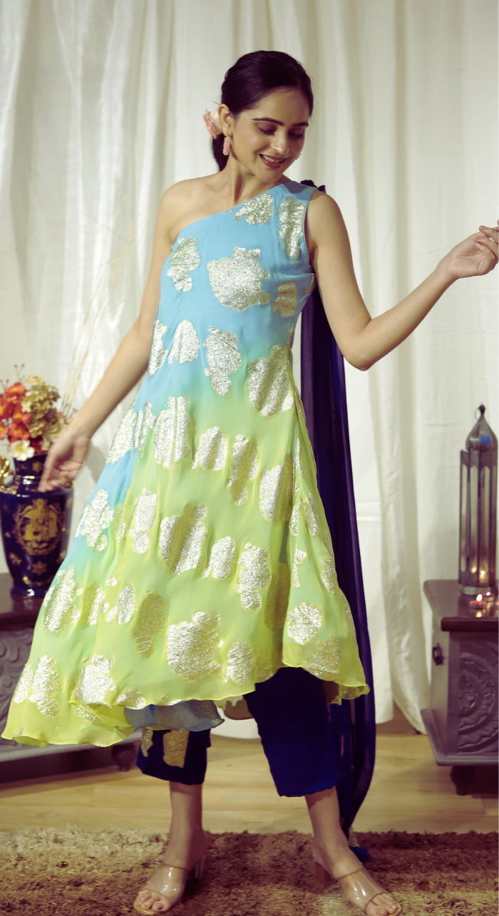 Sky Blue Elegance