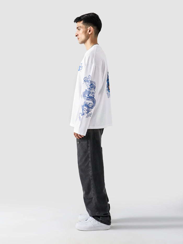 Tanjiro tee flat lay washed grey anime graphic print Pakistan – GROOVY