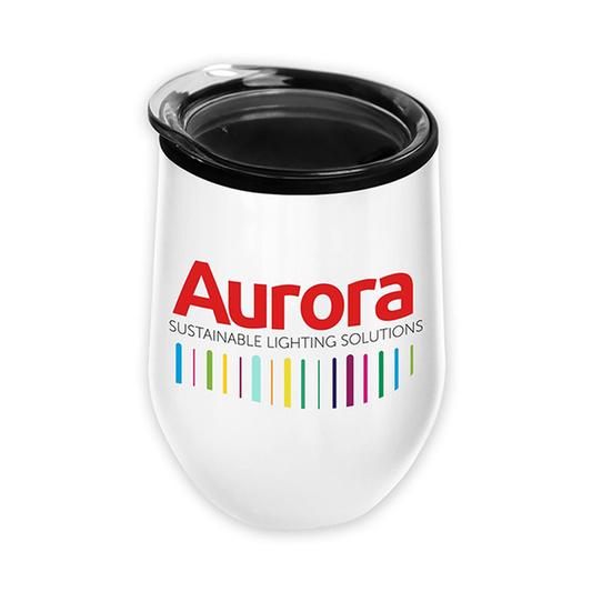 The Pinot  12 oz Stainless Steel Wine Glass Tumbler  Digital, Full Color