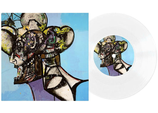 Travis Scott franchise 7” clear vinyl single - Limited George Condo Art SEALED