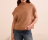 Tribal Cap Sleeve Sweater