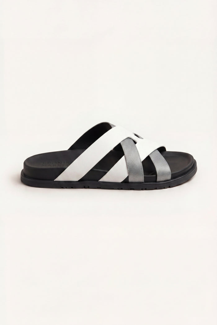 Tuscana Sandal White/Grey