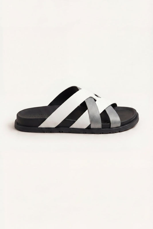 Tuscana Sandal White/Grey