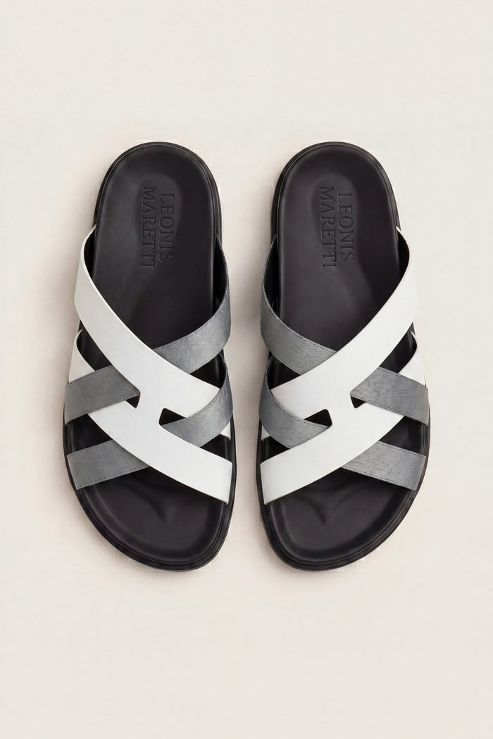 Tuscana Sandal White/Grey