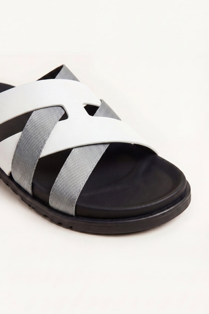 Tuscana Sandal White/Grey
