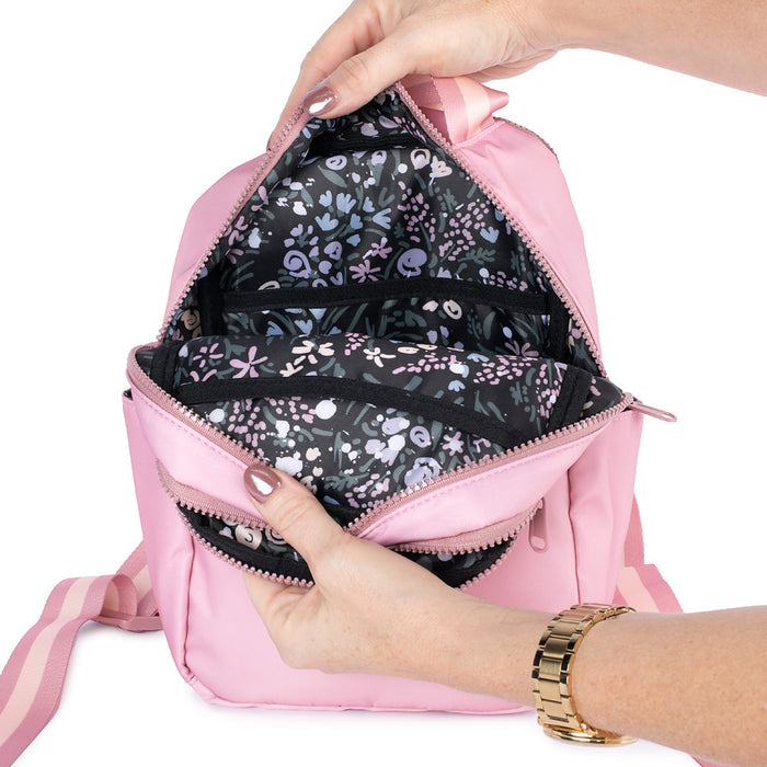 Universal Studios Logo Backpack - Pink-2