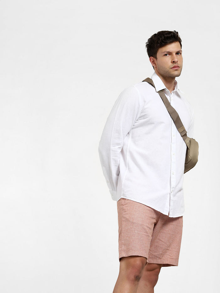 White Full Sleeves Shirt