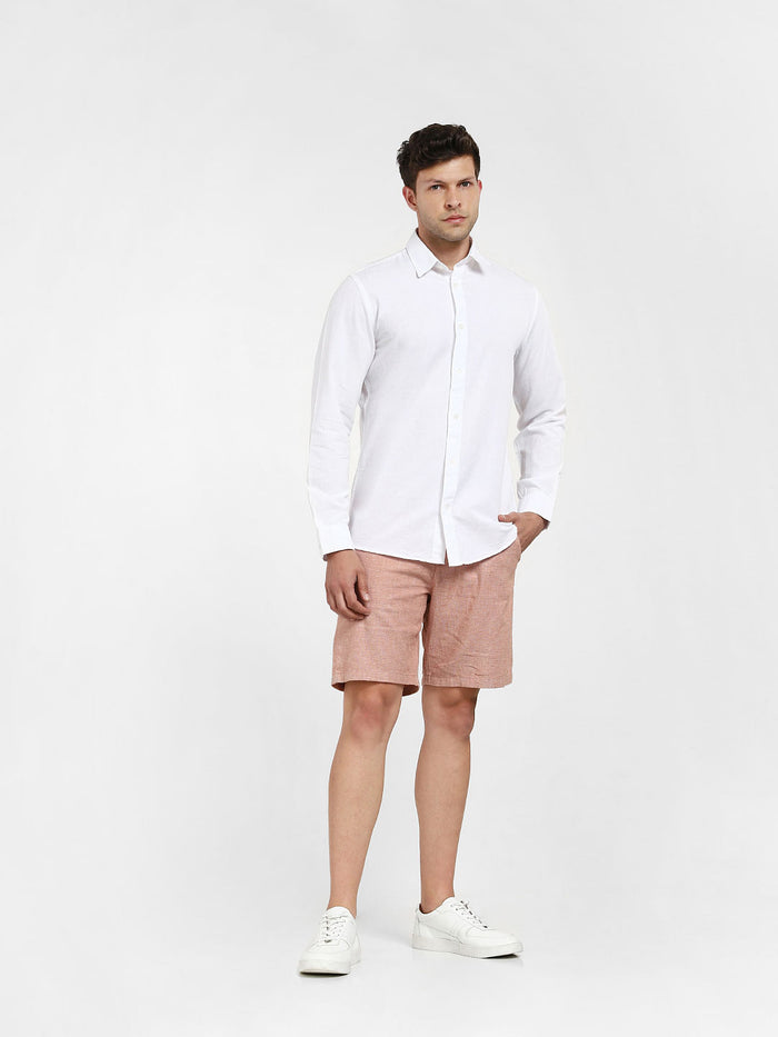 White Full Sleeves Shirt