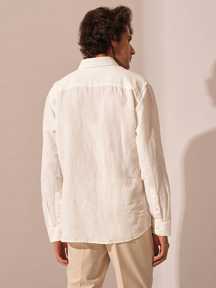 White Linen Shirt