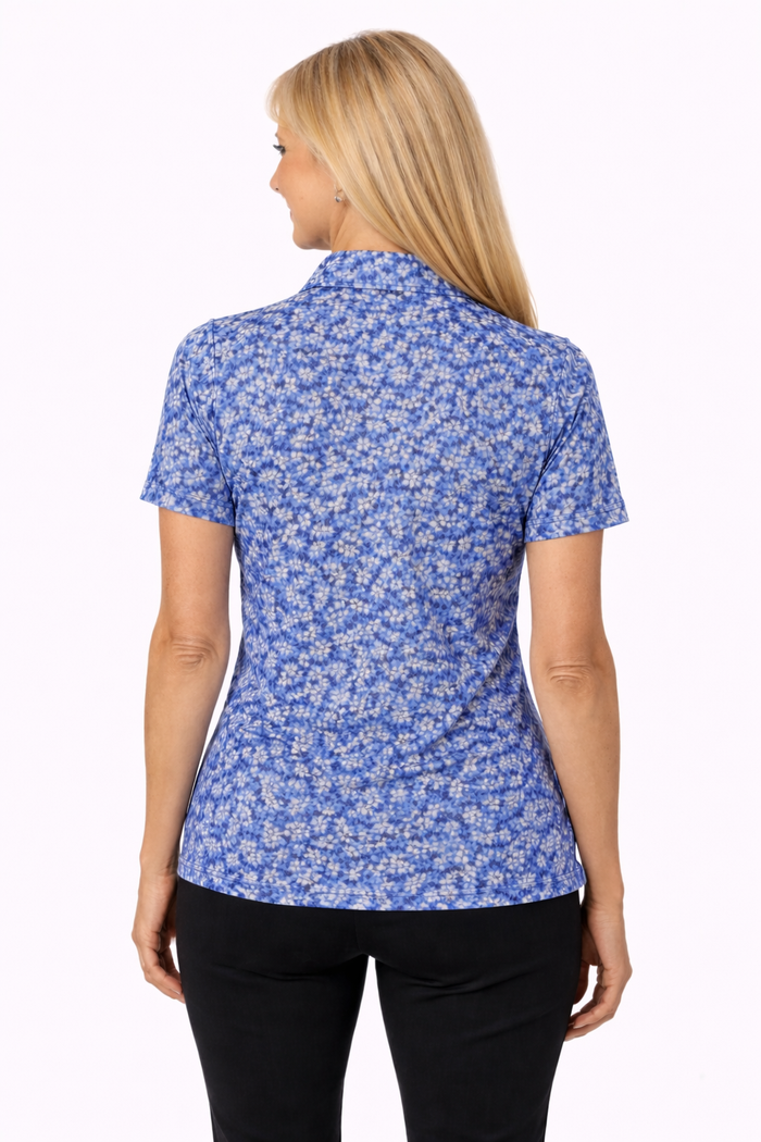 Blue Floral Bloom