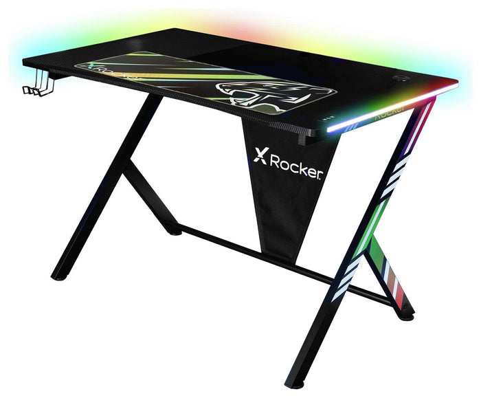 X Rocker Arteon RGB App Controlled LED Gaming Desk ( B Grade )