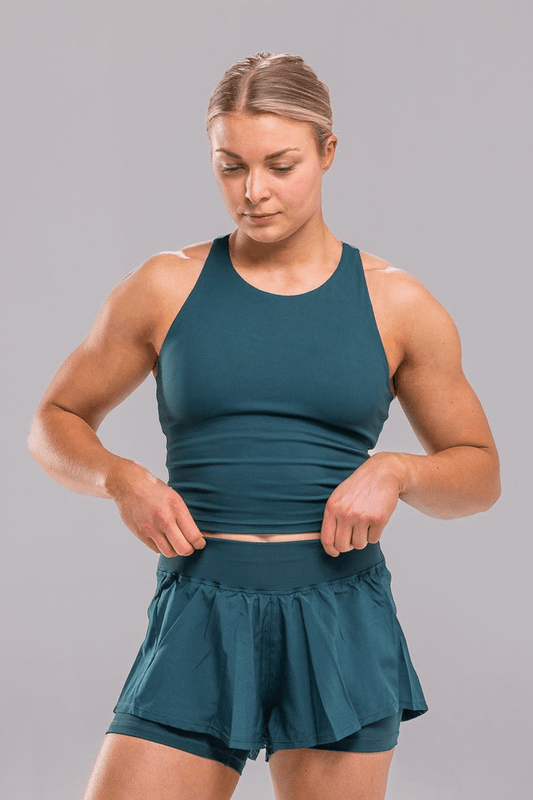 Zara Top - Tempest Teal